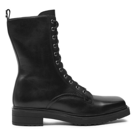 Patrizia Pepe Šnurovacia obuv 8Y0101/L078-K103 Čierna