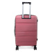 Ružový prémiový plastový kufor &quot;Royal&quot; s TSA zámkom - veľ. L