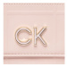 Calvin Klein Kabelka Re-Lock Dbl Xbody W/Flap Quilt K60K609686 Ružová