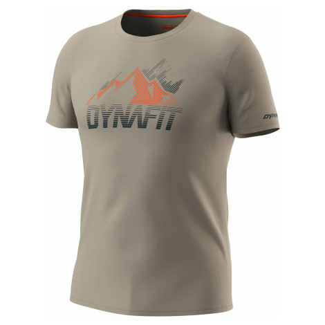 Dynafit tričko Transalper Graphic M rock khaki