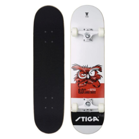 Stiga OWL 8.0 Skateboard, biela, veľkosť