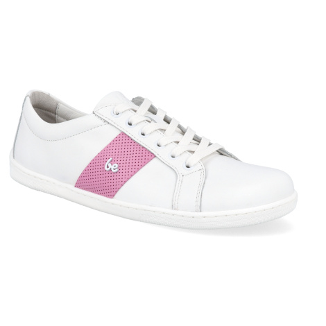Barefoot dámské tenisky Be Lenka - Elite White & Pink biele/ružové