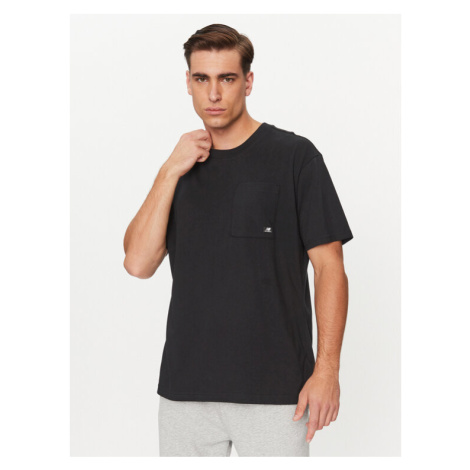New Balance Tričko Essentials Reimagined Cotton Jersey Short Sleeve T-shirt MT31542 Čierna Regul