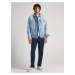 Svetlomodrá pánska džínsová bunda Pepe Jeans Pinners