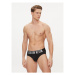 Calvin Klein Underwear Súprava 3 kusov slipov 000NB3607A Čierna