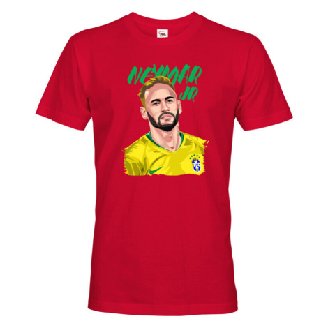 Pánské tričko s potlačou Neymar - tričko pre milovníkov futbalu