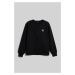 Mikina Karl Lagerfeld Ikonik 2.0 Glitter Sweatshirt Black