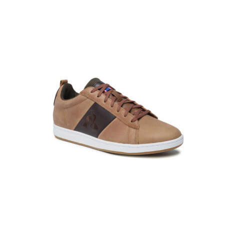 Le Coq Sportif Sneakersy Courtclassic Country 2210254 Hnedá