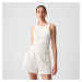 GAP Modal Rib Halter New Off White