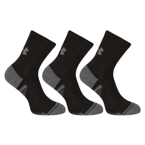 3PACK ponožky Under Armour čierné (1379530 001)