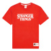 Champion x Stranger Things Men´s T-Shirt - Pánske - Mikina Champion - Červené - 217791-RS033