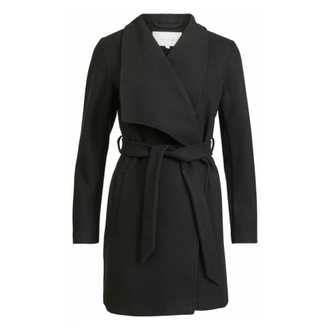 VILA Prechodný kabát 'VICooley'  čierna