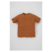 DEFACTO Baby Boy Regular Fit Waffle Short Sleeve T-Shirt