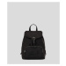 Batoh Karl Lagerfeld K/Signature Nylon Flap Bp Black