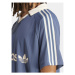 Adidas Tričko Pinstripe IU0199 Modrá Regular Fit