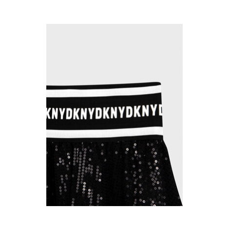 DKNY Trapézová sukňa D33596 S Čierna Regular Fit