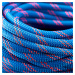 Polovičné lano Rappel na lezenie a alpinizmus 8,6 mm × 50 m modré