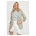 Bavlnené šortky Answear Lab dámske, biela farba, jednofarebné, vysoký pás