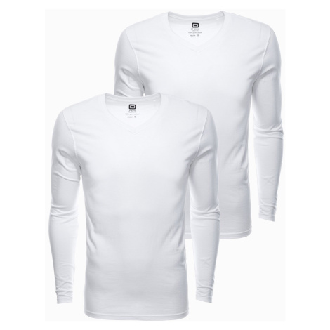 Ombre Men's V-NECK longsleeve set - mix 2