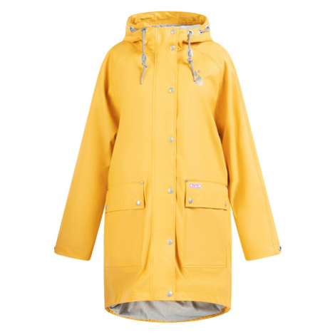 MYMO Funkčný kabát  žltá / striebornosivá