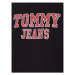 Tommy Jeans Mikina DM0DM16366 Čierna Regular Fit
