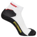 Bielo-čierne športové ponožky Salomon Speedcross Ankle Socks C19730