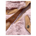 Elegantní vesta v barvě z eko kůže a kožešiny Růžová XL (42) model 15831749 - S'WEST