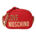 Love Moschino Taška cez rameno 'Bold Love'  zlatá / červená