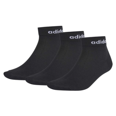 adidas NC ANKLE 3PP Tri páry v balení, čierna, veľkosť