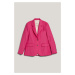 SAKO GANT REG HOPSACK BLAZER PERKY PINK