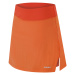 Husky Flamy orange, Dámska funkčná sukňa so šortkami