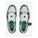 Zeleno-biele pánske kožené tenisky Puma Slipstream Archive Remastered