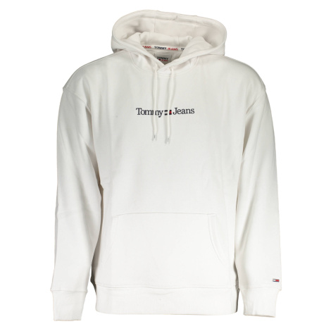Biela mikina s kapucňou Tommy Hilfiger