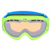 BLIZZARD-Ski Gog. 905 MDAVZFO, neon green matt, amber2-3, blue mirror Zelená