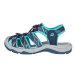 Alpine Pro Gaster Dětské sandály KBTX320 akva modrá 35