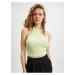 Light Green Women's Top with Lace Guess Sealm - Women