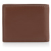 PEŇAŽENKA GANT LEATHER BIFOLD WALLET CLAY BROWN