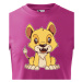 Detské tričko s potlačou leva - detské tričko pre milovníkov zvierat