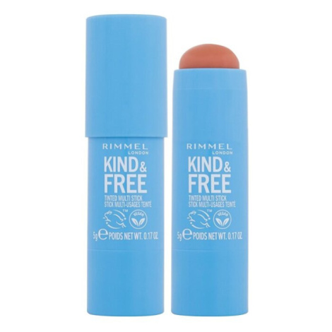 RIMMEL LONDON Kind & Free Tvárenka Tinted Multi 002 Peachy Cheeks 5 g