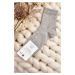 Women's Embossed Socks - Grey