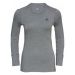 Odlo W BL TOP CREW NECK L/S MERINO260 Dámske Merino tričko, tmavo sivá, veľkosť