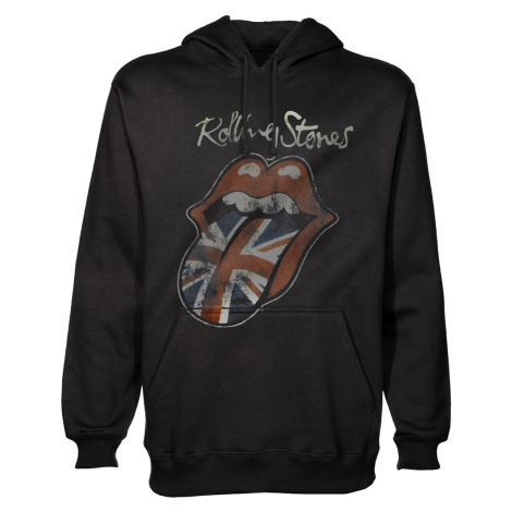 The Rolling Stones mikina Union Jack Tongue Čierna