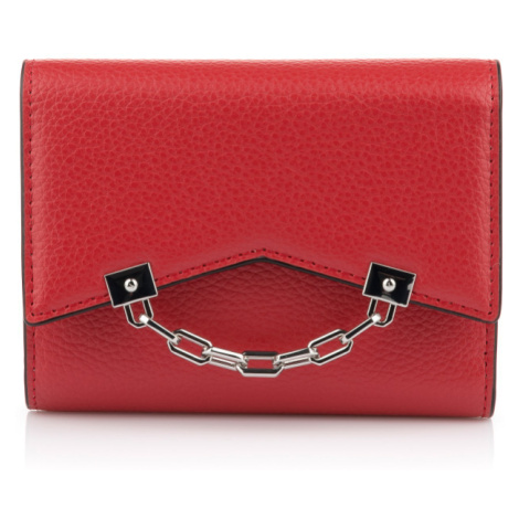 Peňaženka Karl Lagerfeld K/Seven Grainy Trifold Wallet Haute Red