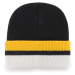 Boston Bruins zimná čiapka Split Cuff 47 CUFF KNIT Black