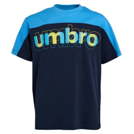 Umbro JONY Chlapčenské tričko, tmavo modrá, veľkosť