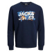 Jack & Jones  -  Mikiny Modrá