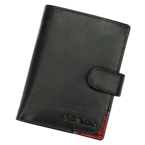 Pánska kožená peňaženka Pierre Cardin Sabien - čierno-červená