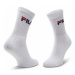 Fila Súprava 3 párov vysokých ponožiek unisex F9505 Sivá