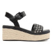 Pepe Jeans Espadrilky Witney Jacquard PLS90594 Čierna