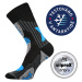 Voxx Vision Unisex froté ponožky BM000000624700100484 čierna - modrá